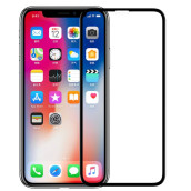 محافظ صفحه نمایش 6D فول گلس تمام چسب مناسب برای گوشی موبایل اپل آیفون X